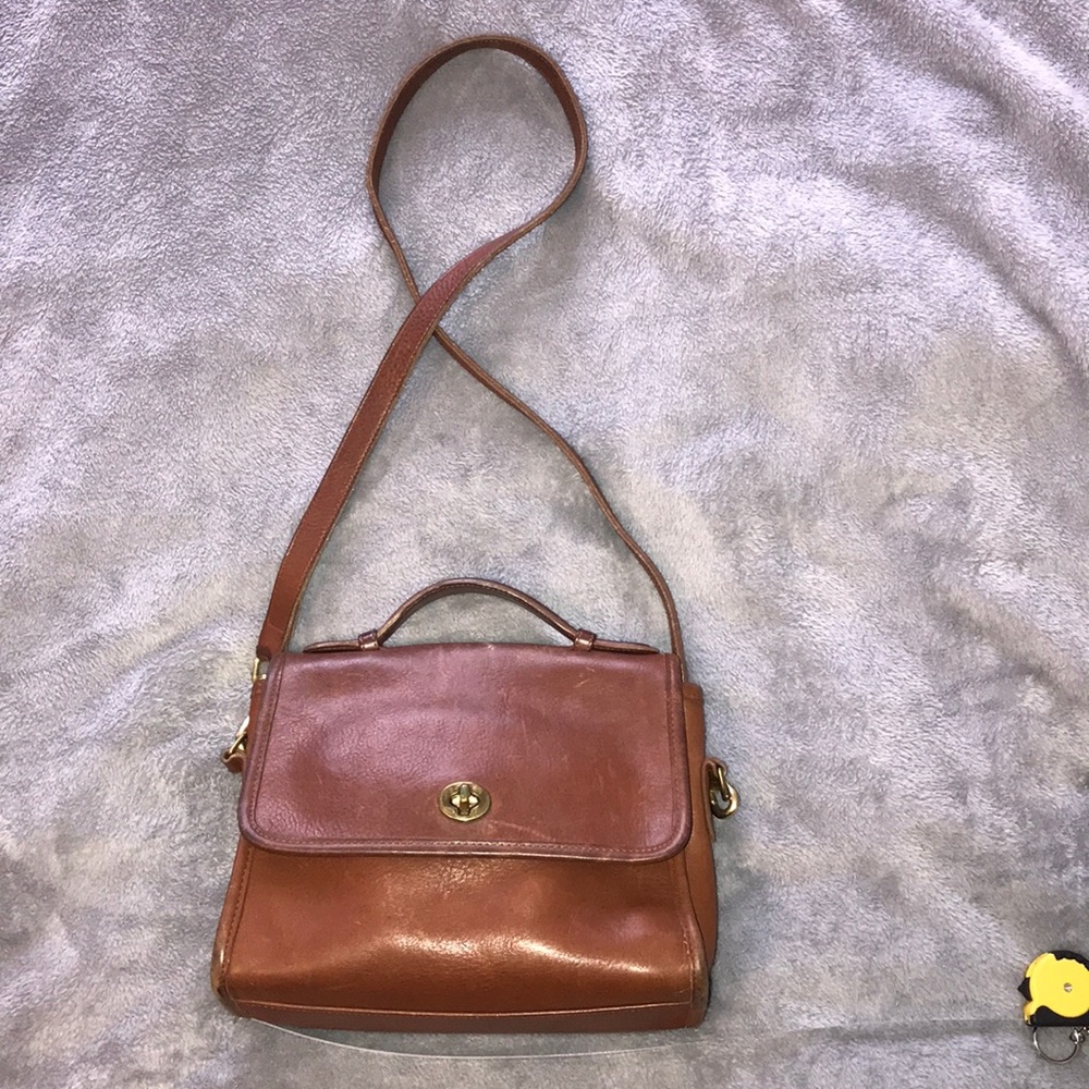 Coach “Court Bag” Brass Hardware 10x7x2